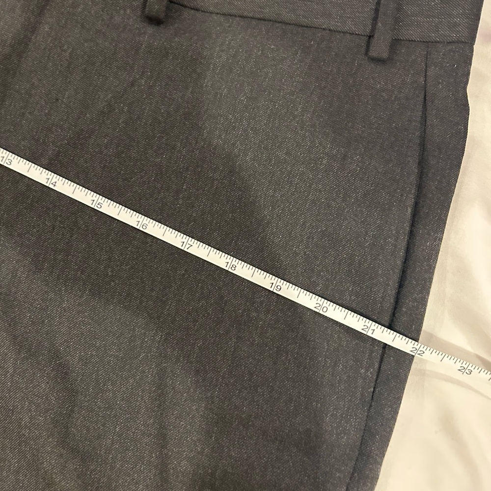 Lauren Ralph Lauren Charcoal Gray Tailored Dress Pants Size 38 - Picture 6 of 14